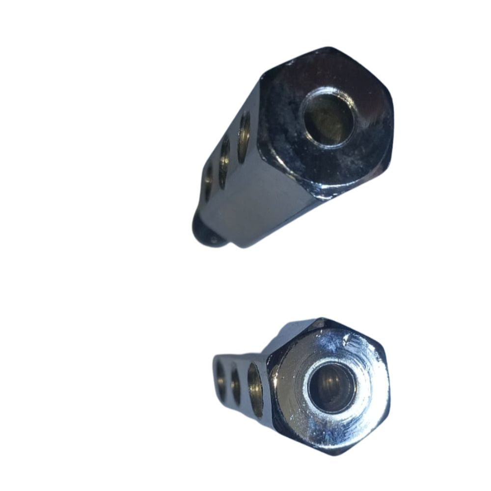 Hollow Bolt with Grub Screws - Hex Body