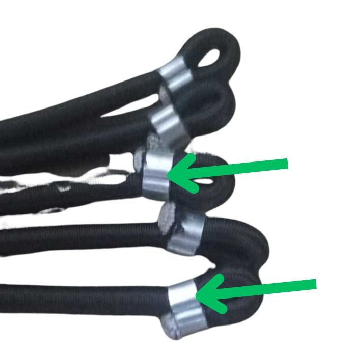 Aluminium Crimp for Bungees - Jaguar Fitness