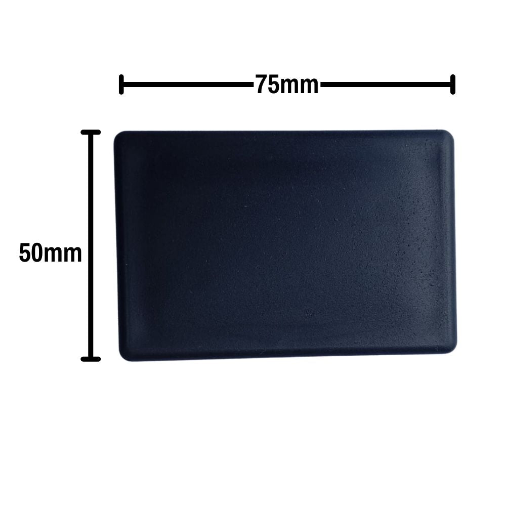 Plastic End Cap - Rectangle - Jaguar Fitness