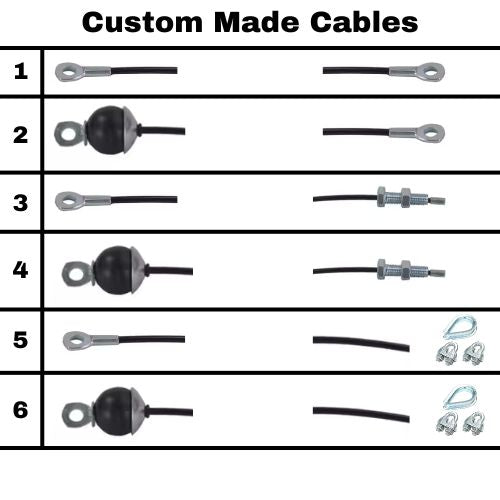 Premium Replacement Gym Cables - Jaguar Fitness