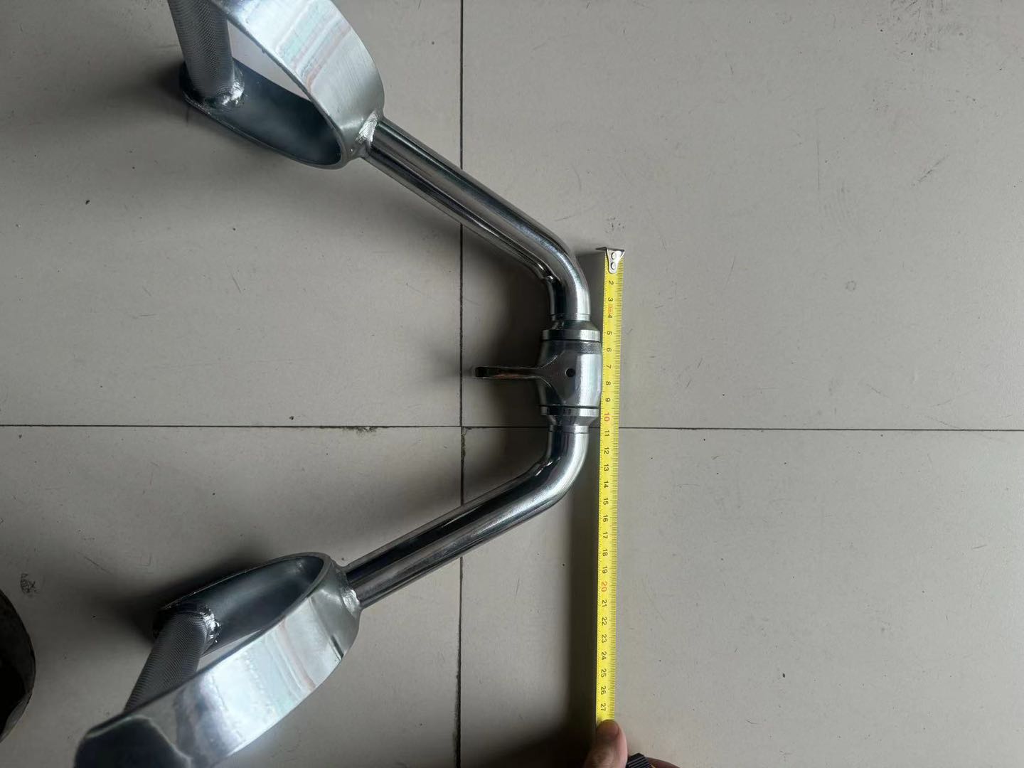 Tricep V-Bar with D-Handles - Revolving - Jaguar Fitness