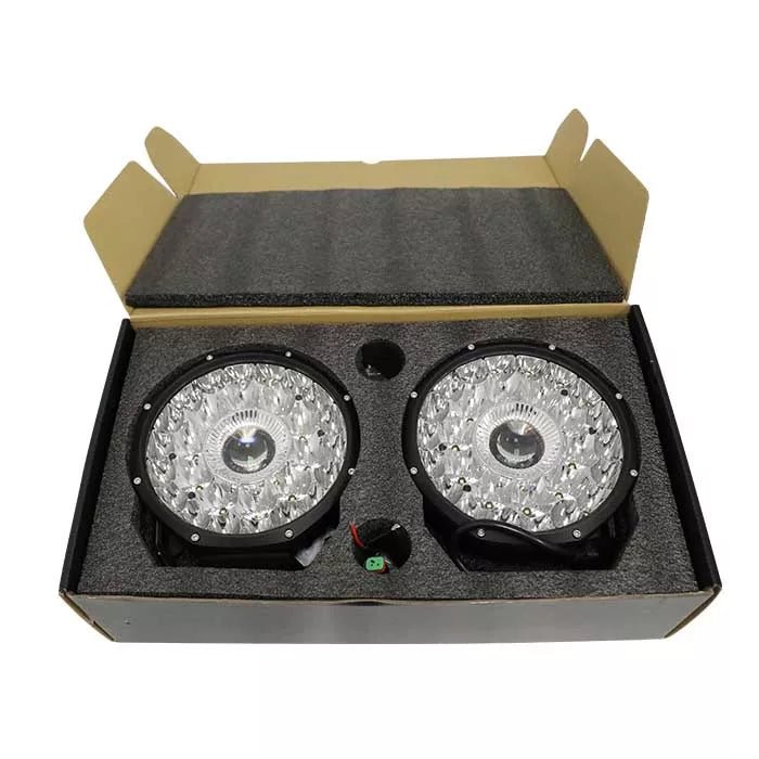 330W Laser / LED Spotlights Set - 8.5" - Wiring Harness Included - Jaguar Fitness