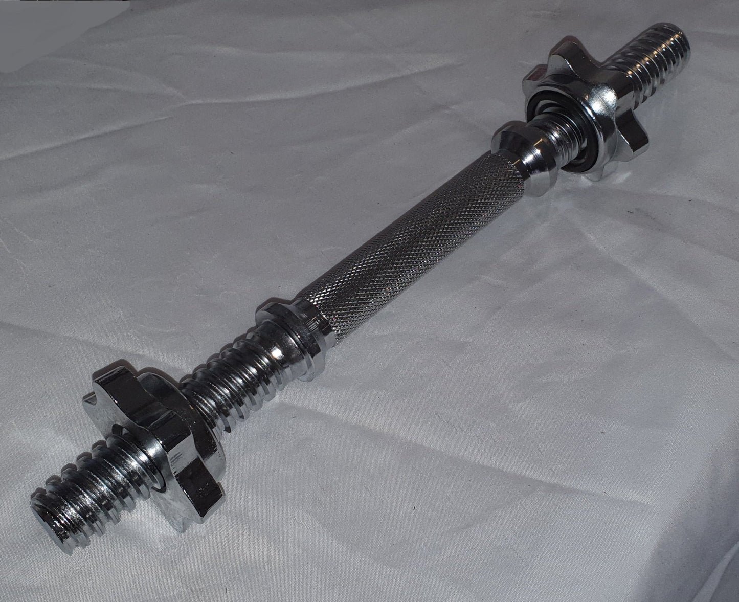 Chrome Dumbbell Bar - Spinlock - Jaguar Fitness