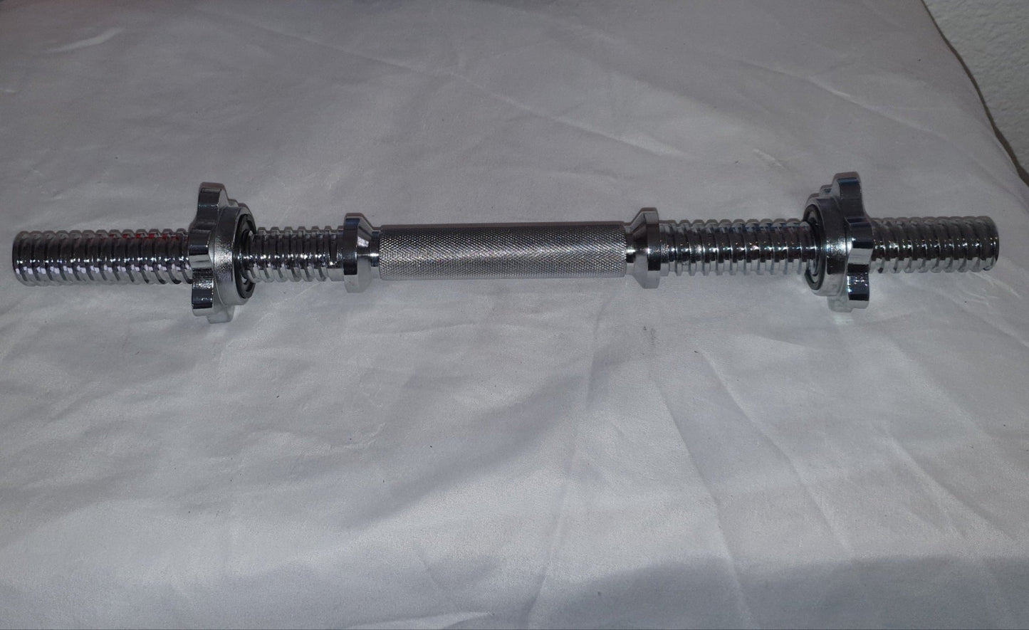 Chrome Dumbbell Bar - Spinlock - Jaguar Fitness