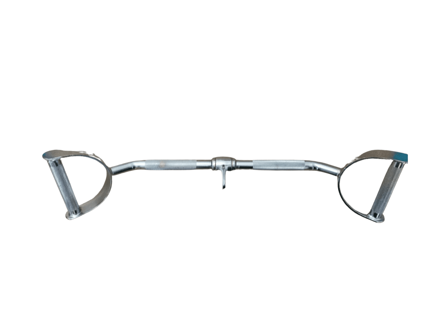 Lat Bar with D-Handle - Knurled - Revolving Link - Jaguar Fitness