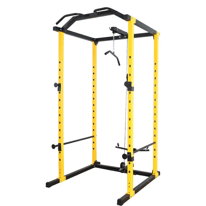 Multipurpose Power Rack - Squat Rack - With High/Low Cable - Jaguar Fitness