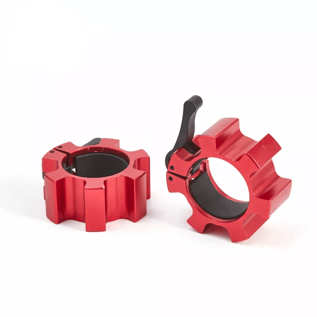 Quick Release Aluminium Barbell Collars - 2" Olympic - Pair - Jaguar Fitness