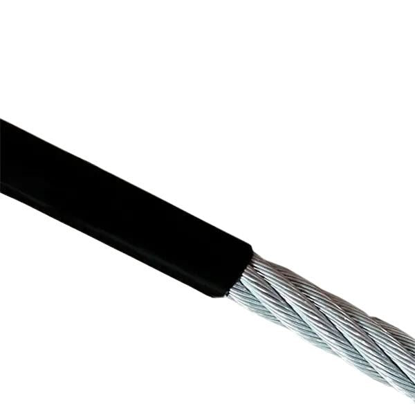 Replacement Gym Cable - Commercial Grade - Black TPU Coated - Per Meter - Jaguar Fitness