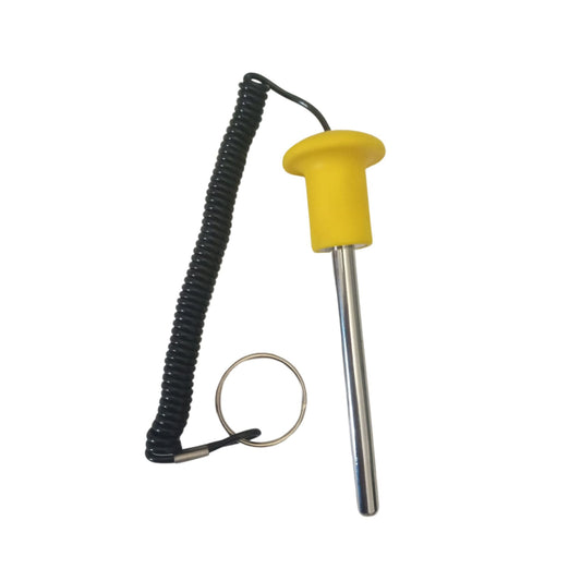 Selector Pin with Curly Cord - Plastic Head - Jaguar Fitness