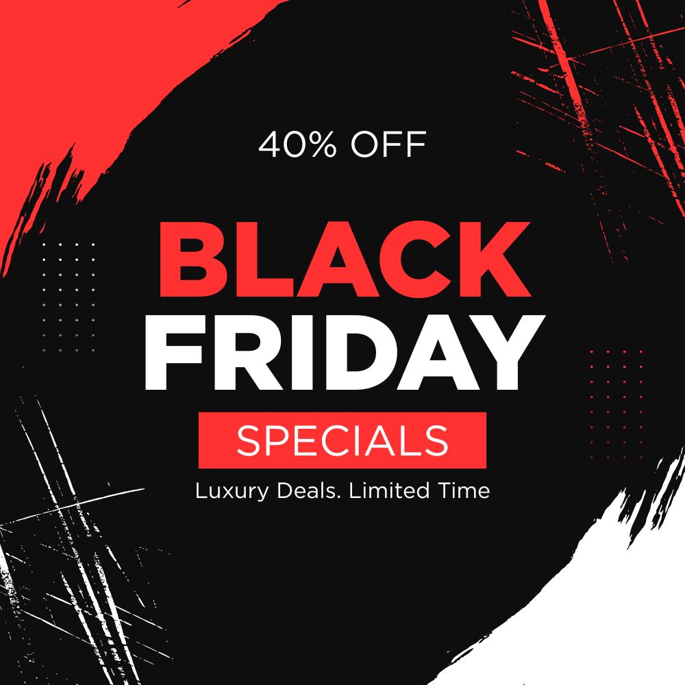 Black Friday - 40% Off