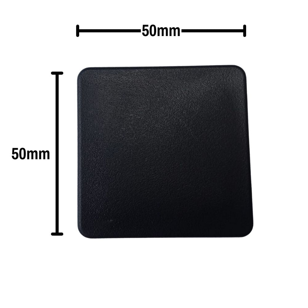 Plastic End Cap - Square - Jaguar Fitness