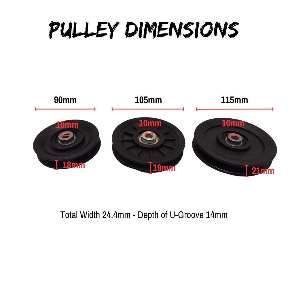 Replacement Cable Pulley - Jaguar Fitness