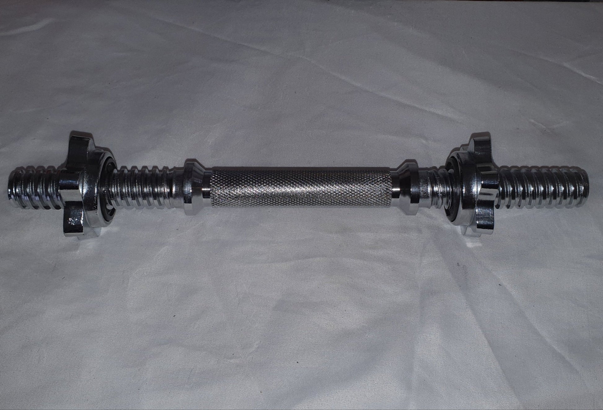Chrome Dumbbell Bar - Spinlock - Jaguar Fitness