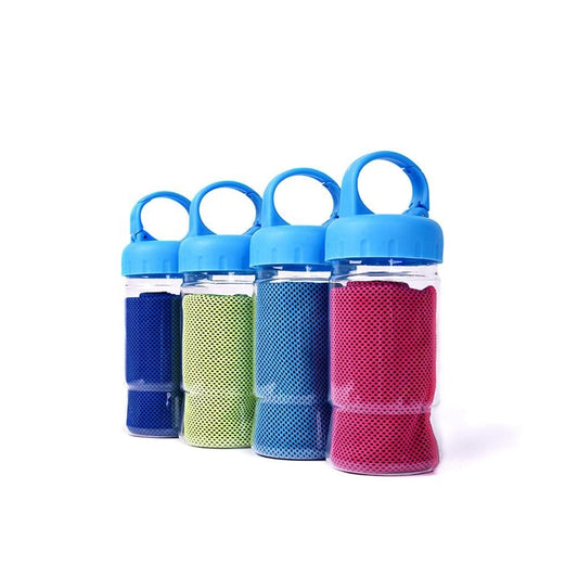 Cooling Towel with Bottle - Jaguar Fitness