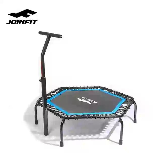 Foldable Rebounder Trampoline With Handlebar - 50" - Light-Commercial - Jaguar Fitness