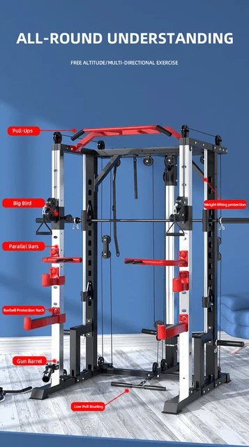 Multifunction Smith Machine - Home gym - Jaguar Fitness