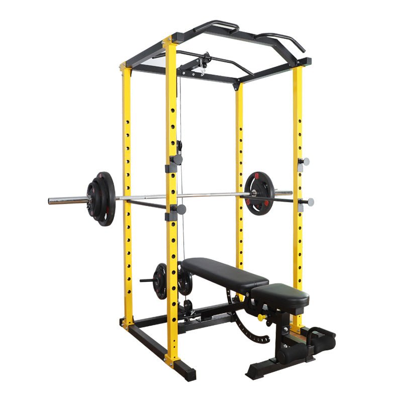 Multipurpose Power Rack - Squat Rack - With High/Low Cable - Jaguar Fitness