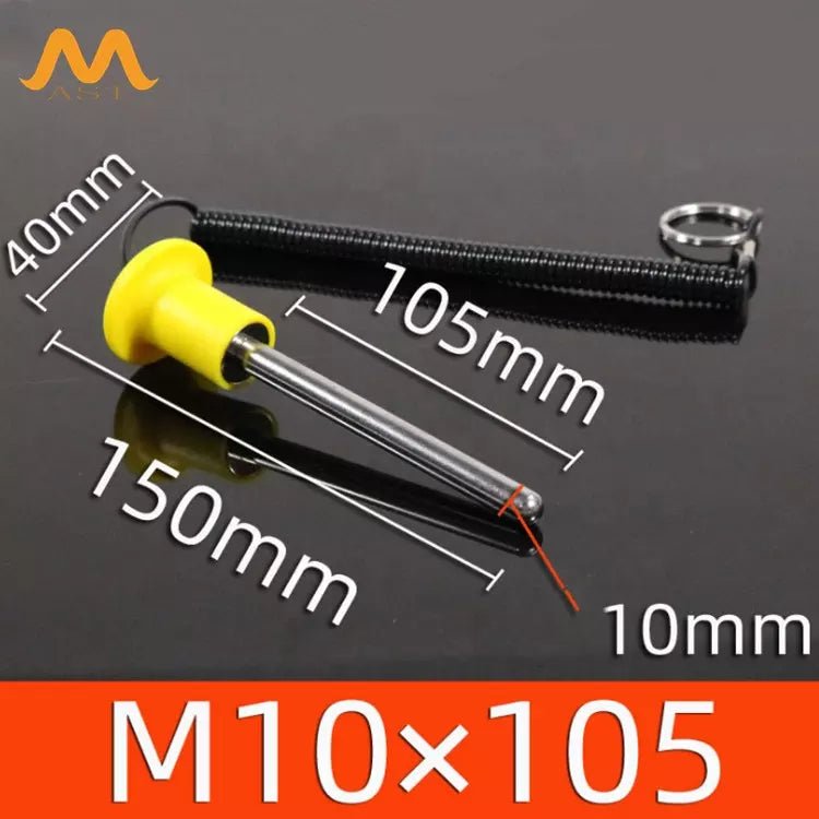Selector Pin with Curly Cord - Plastic Head - Jaguar Fitness